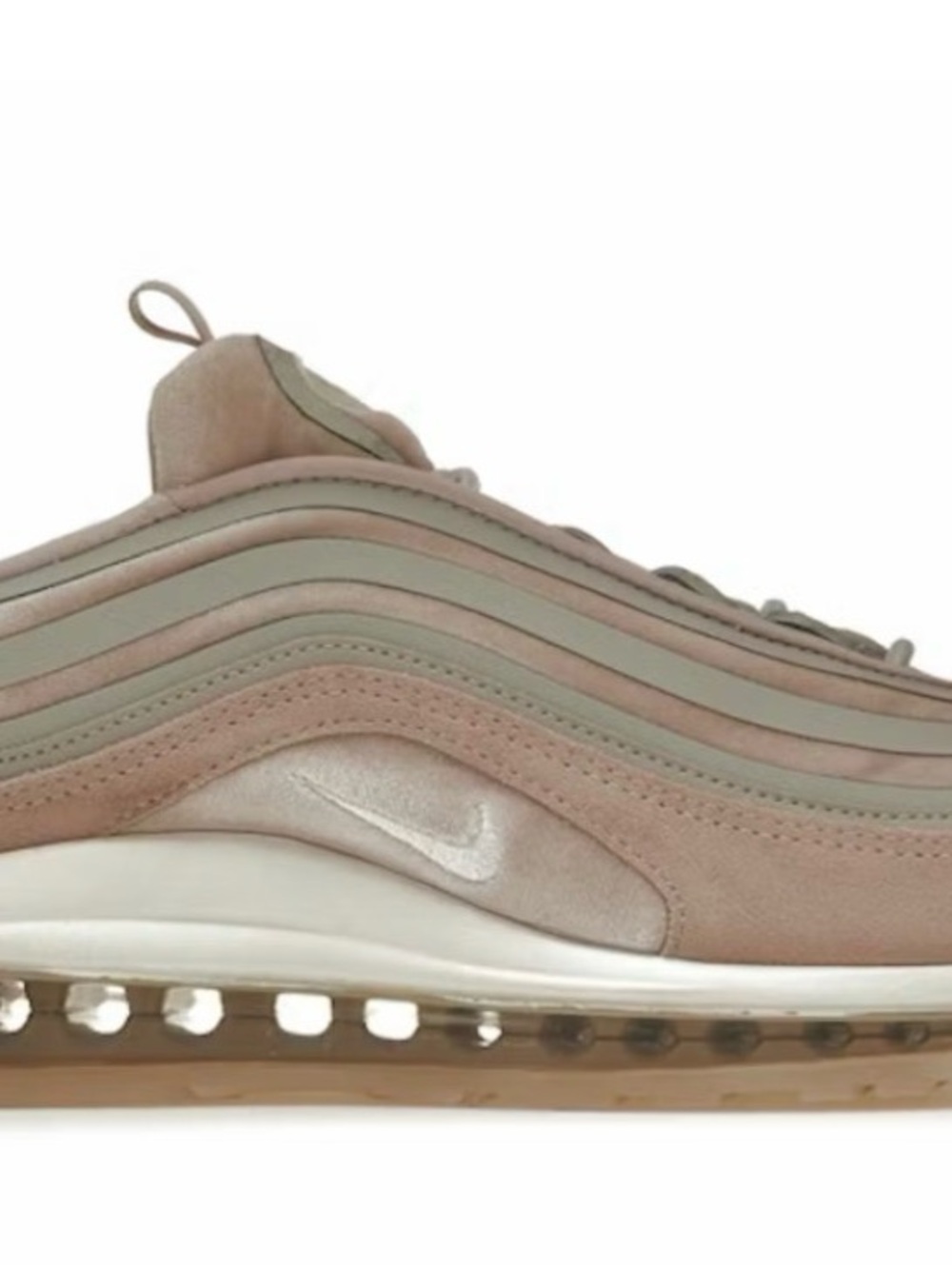 Nike Women’s Air Max 97 Suede Sneaker in Blush
